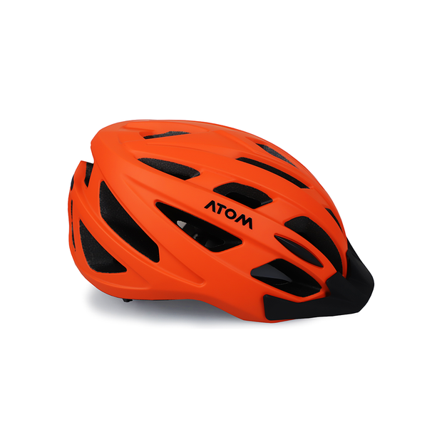 CASCO ATOM NARANJA 52-58cm
