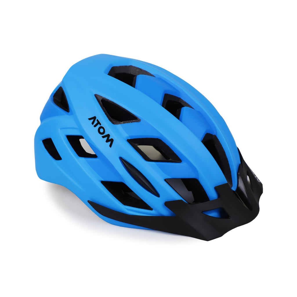 CASCO ATOM AZUL MATE 52-58cm