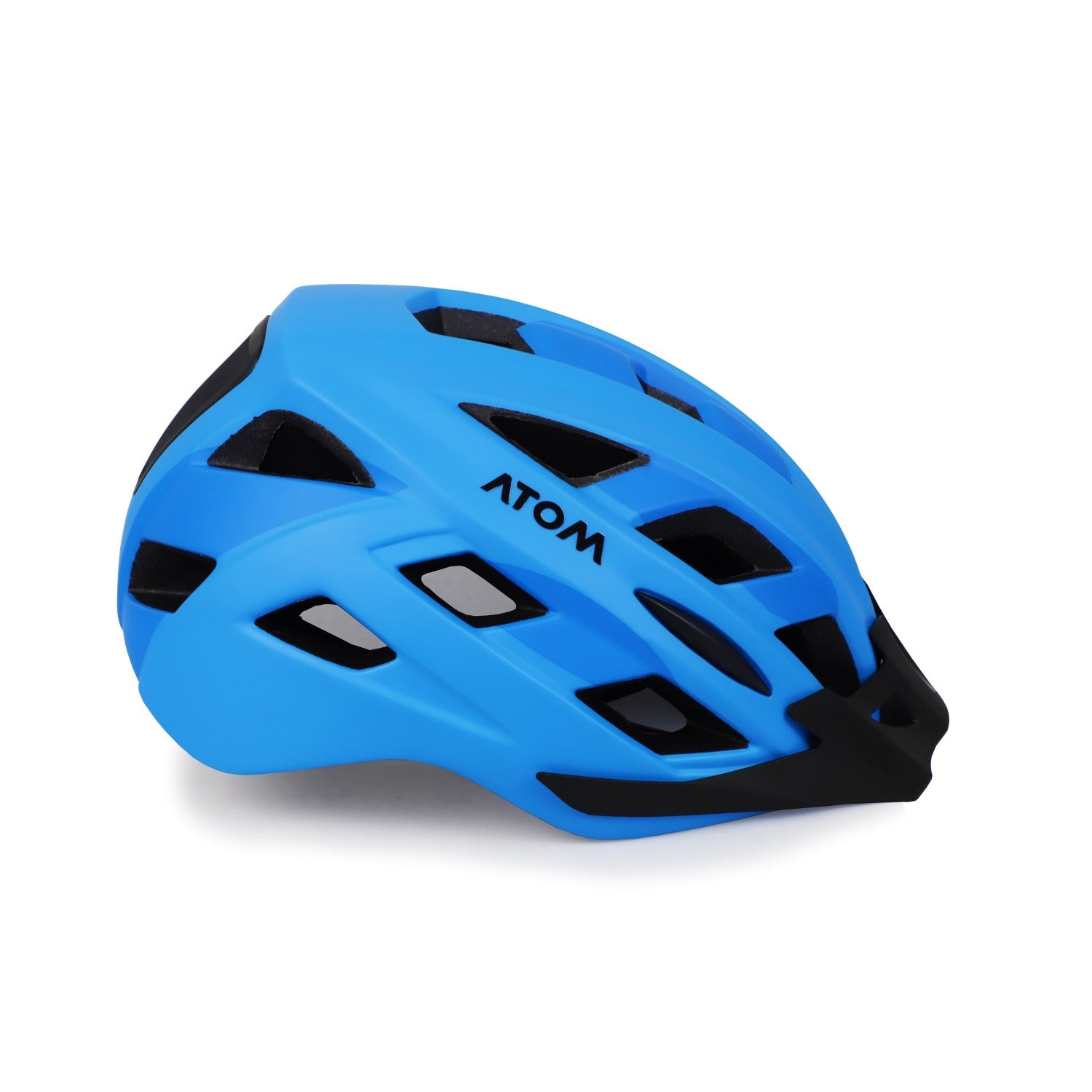 CASCO ATOM AZUL MATE 52-58cm