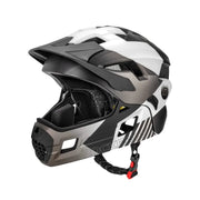 Casco Integral Rockbros - Black / White