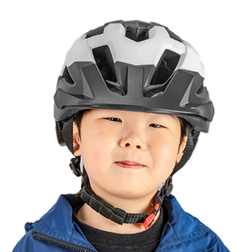 Casco Integral (Convertible) Rockbros - Black/White