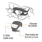Kit De Luces Led Delantero y Trasero Para Bicicleta