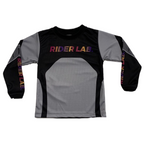 Jersey Rider Lab Niños - Black/Grey