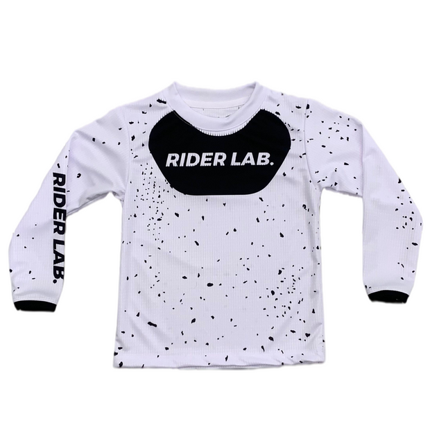 Jersey Rider Lab Niños - Black /White