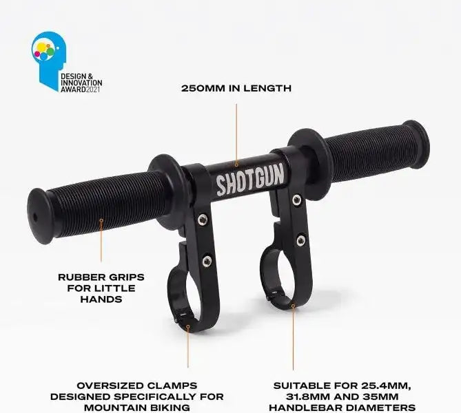 Asiento de Bicicleta para niños con timón